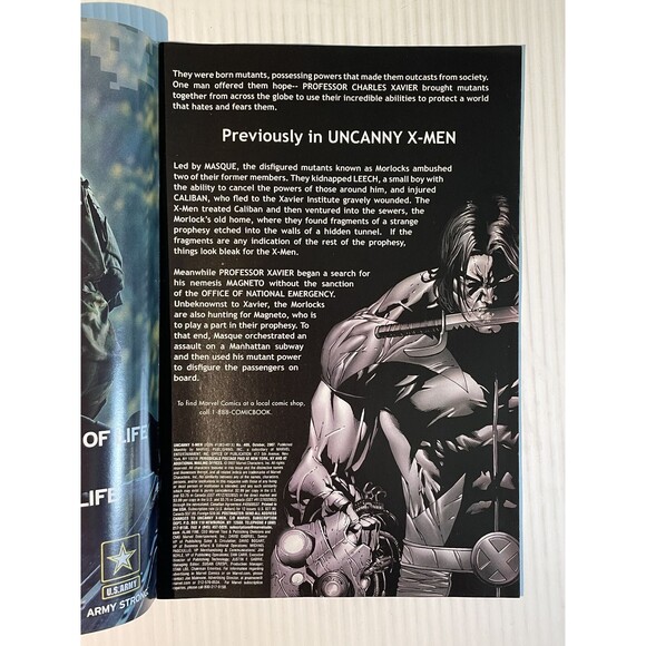 X-Men Uncanny Endangered Species Ch.2, 6, & 14; No.488, 489, & 491 (2007) Marvel - Picture 10 of 13